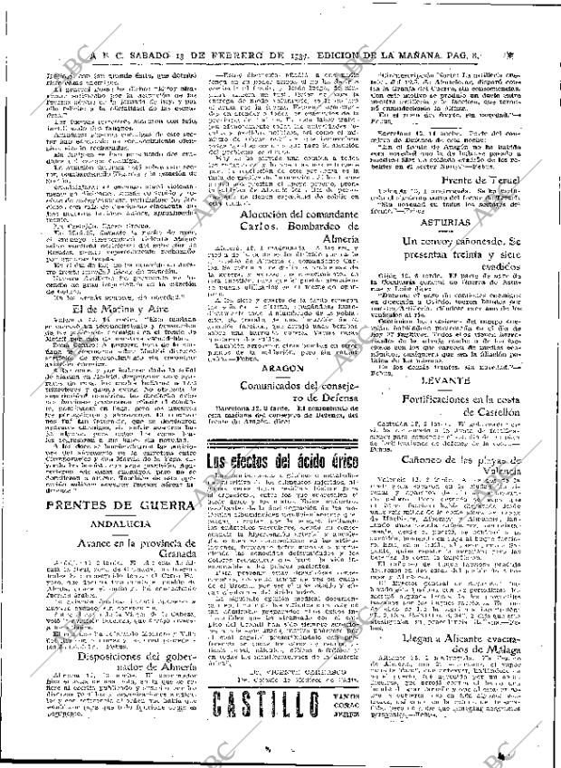 ABC MADRID 13-02-1937 página 8