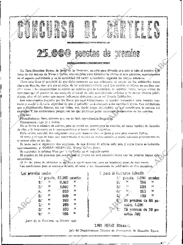 ABC SEVILLA 14-02-1937 página 19