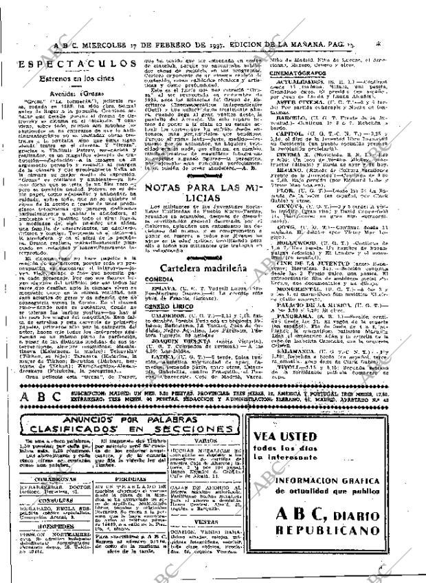 ABC MADRID 17-02-1937 página 15