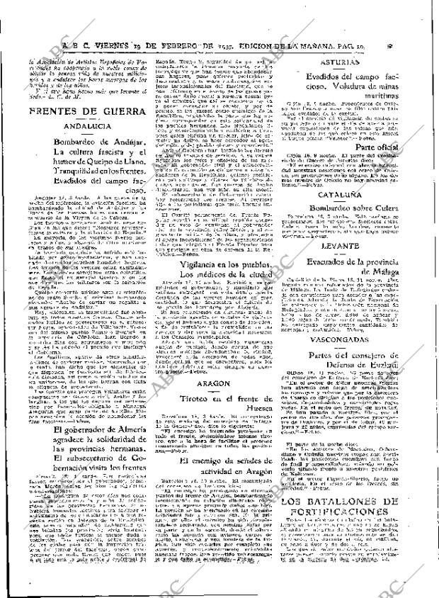 ABC MADRID 19-02-1937 página 10