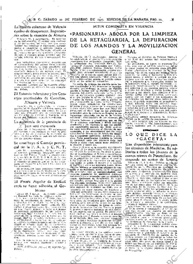 ABC MADRID 20-02-1937 página 12