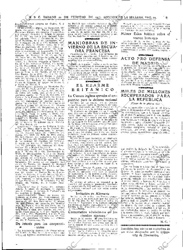 ABC MADRID 20-02-1937 página 14