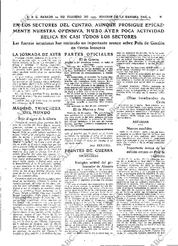 ABC MADRID 20-02-1937 página 9