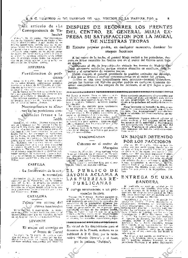 ABC MADRID 21-02-1937 página 9