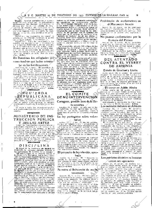 ABC MADRID 23-02-1937 página 14