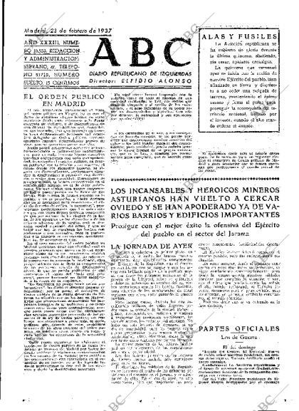 ABC MADRID 23-02-1937