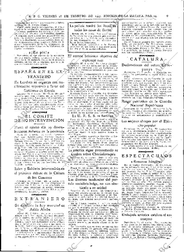 ABC MADRID 26-02-1937 página 14