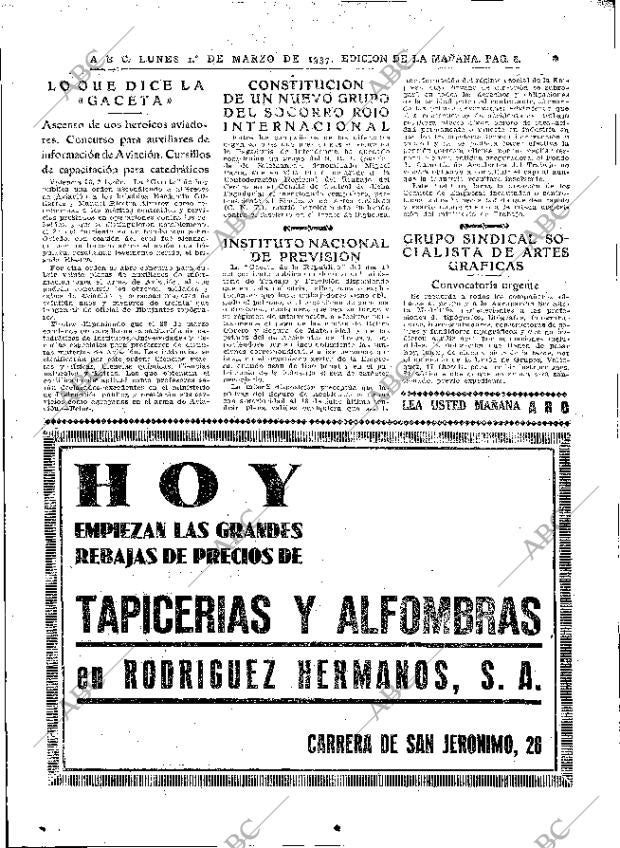 ABC MADRID 01-03-1937 página 8
