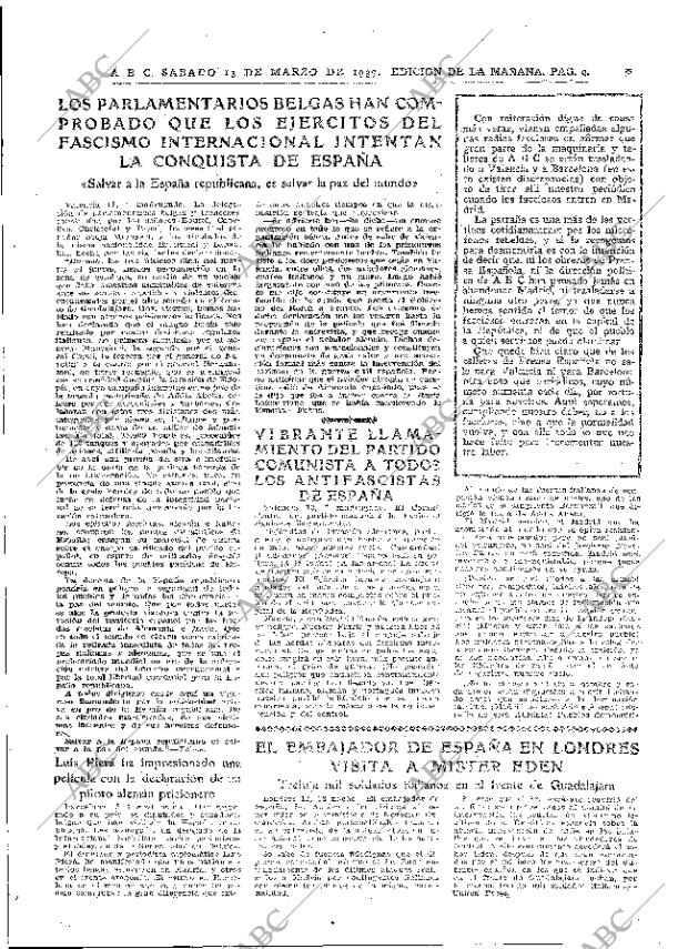 ABC MADRID 13-03-1937 página 9