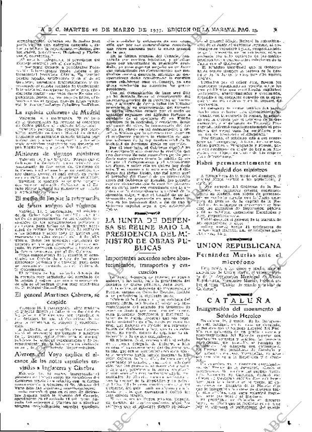 ABC MADRID 16-03-1937 página 13