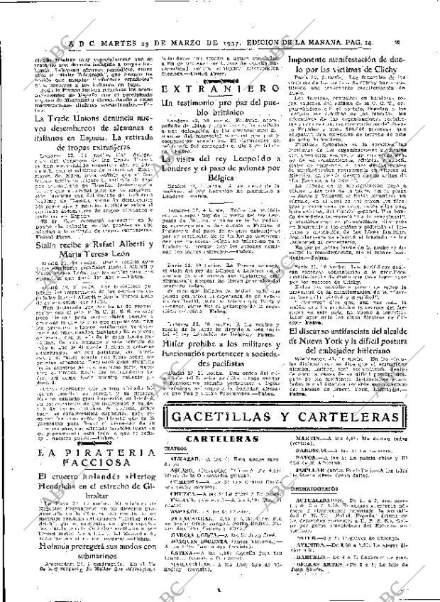 ABC MADRID 23-03-1937 página 14