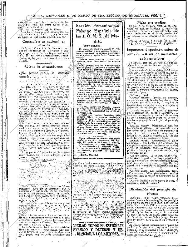 ABC SEVILLA 24-03-1937 página 6