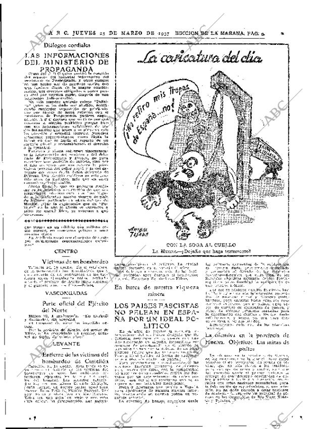 ABC MADRID 25-03-1937 página 9