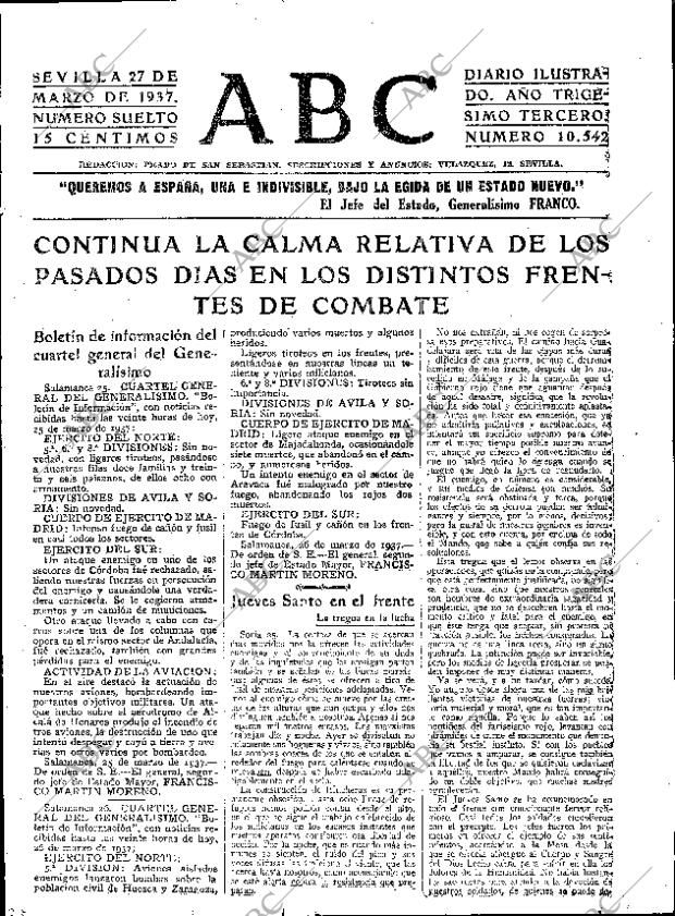 ABC SEVILLA 27-03-1937 página 5