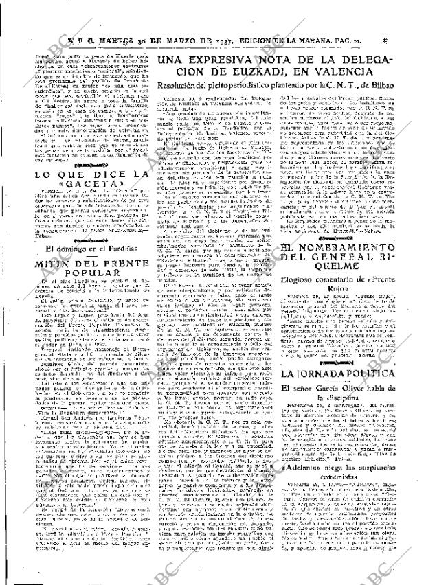 ABC MADRID 30-03-1937 página 11