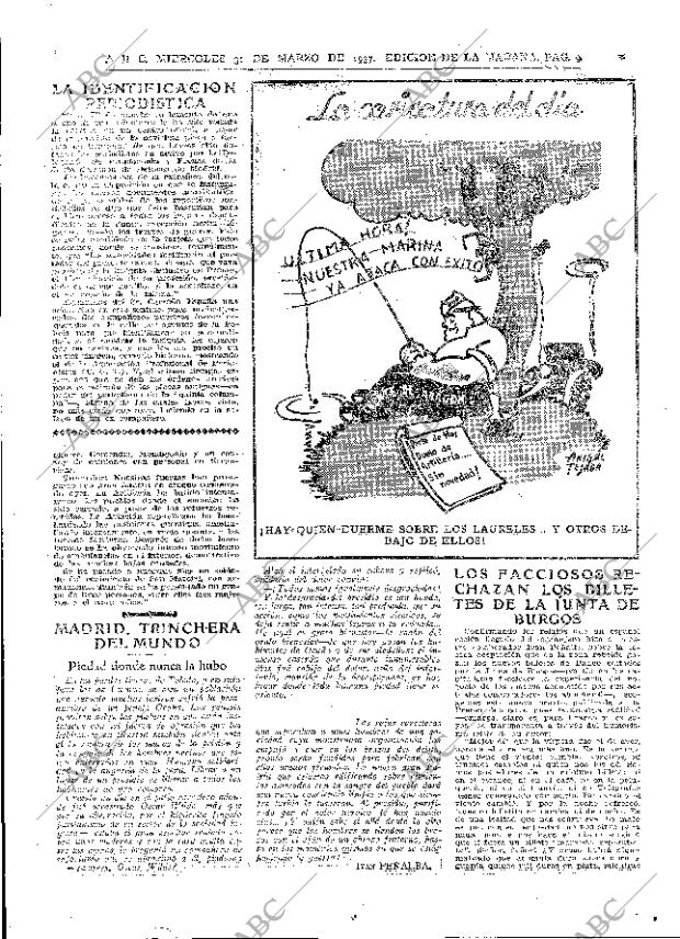 ABC MADRID 31-03-1937 página 9