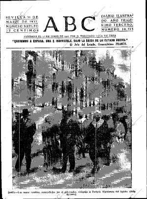ABC SEVILLA 31-03-1937 página 1