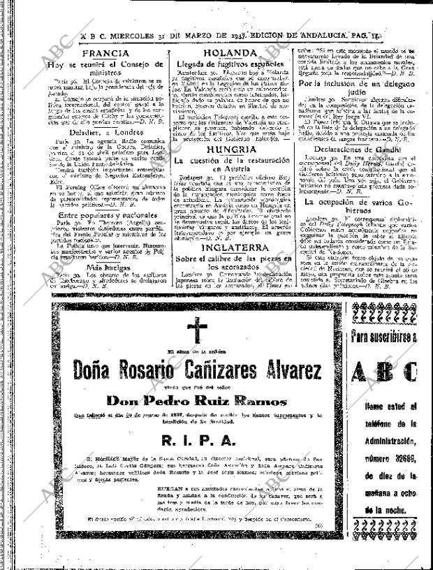 ABC SEVILLA 31-03-1937 página 14