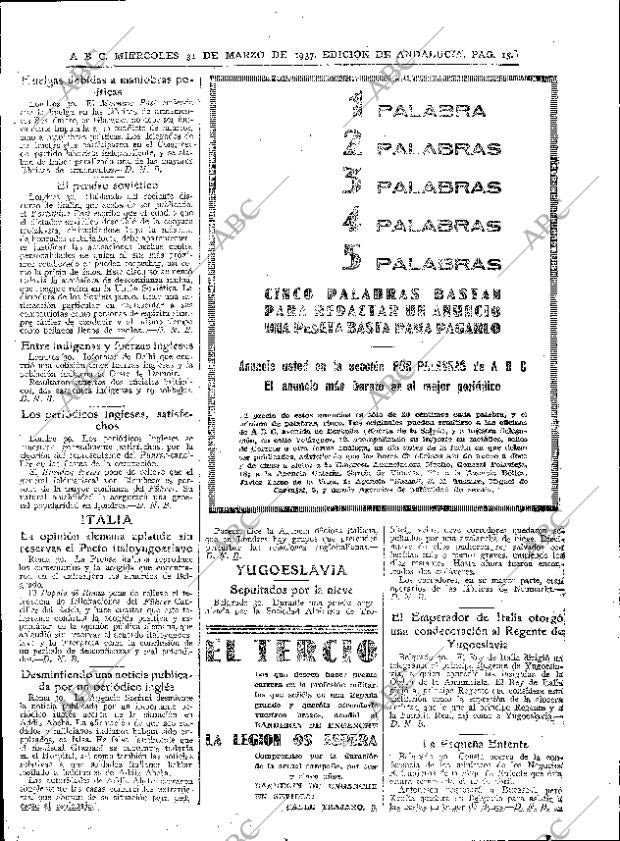 ABC SEVILLA 31-03-1937 página 15