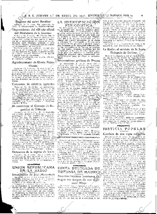 ABC MADRID 01-04-1937 página 12