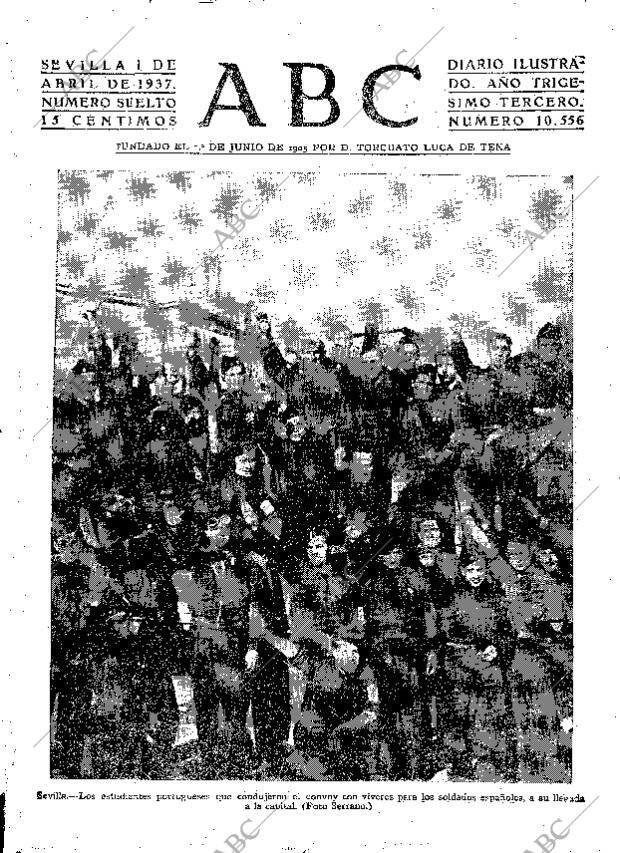 ABC SEVILLA 01-04-1937 página 1
