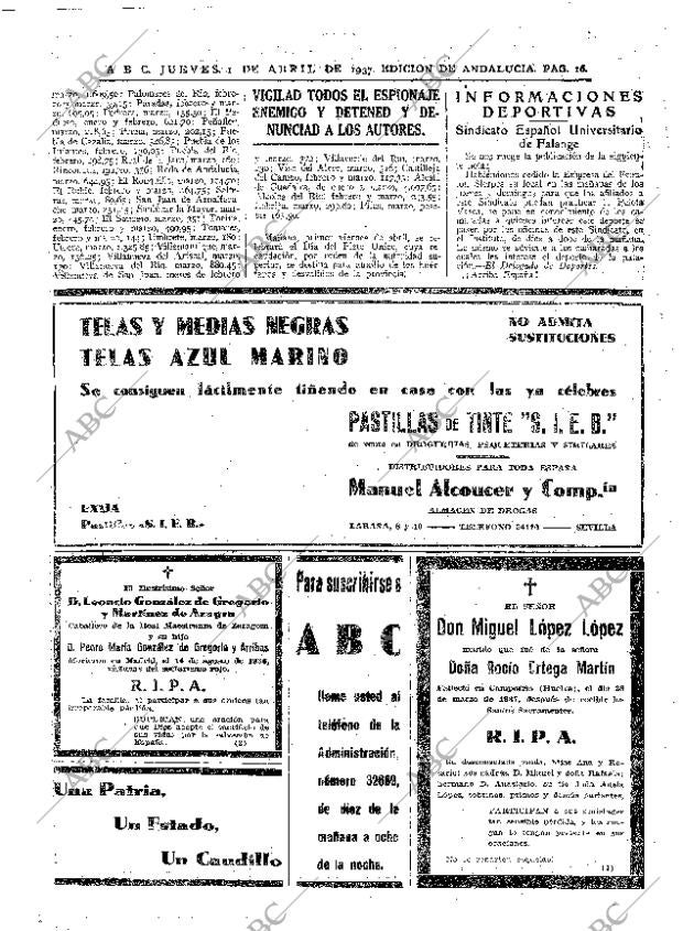 ABC SEVILLA 01-04-1937 página 16