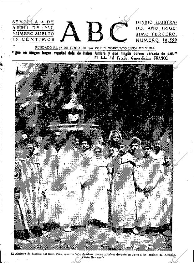 ABC SEVILLA 04-04-1937 página 1
