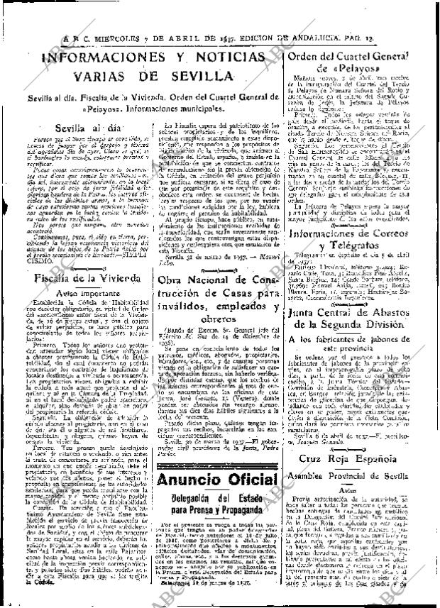 ABC SEVILLA 07-04-1937 página 13