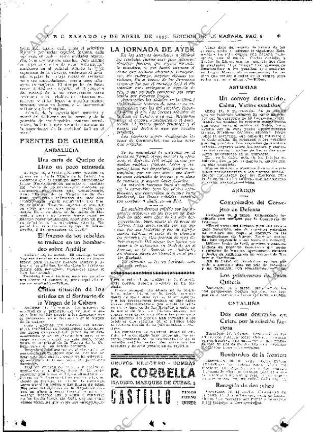 ABC MADRID 17-04-1937 página 8