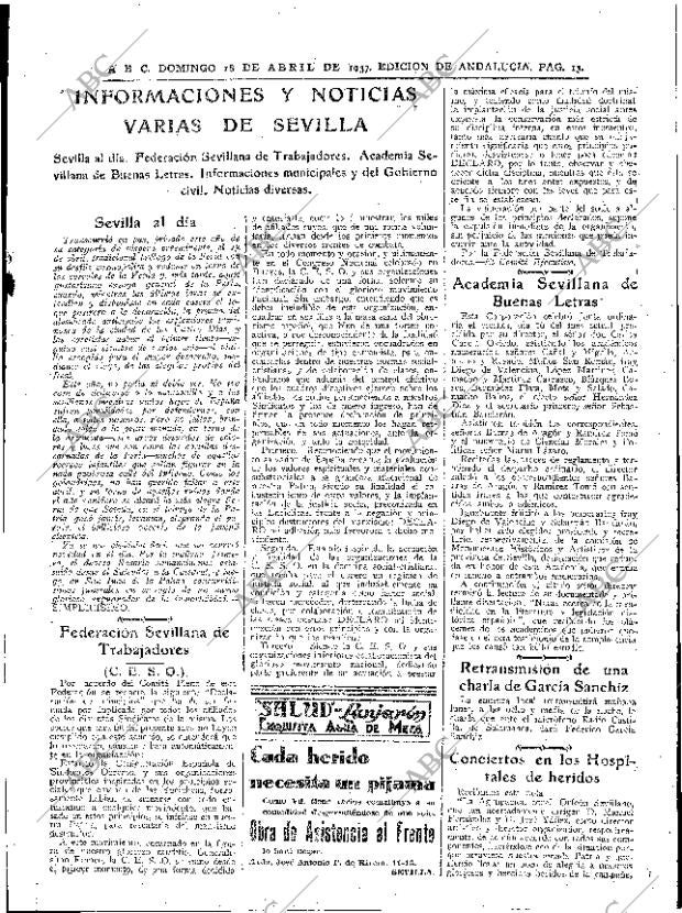 ABC SEVILLA 18-04-1937 página 13