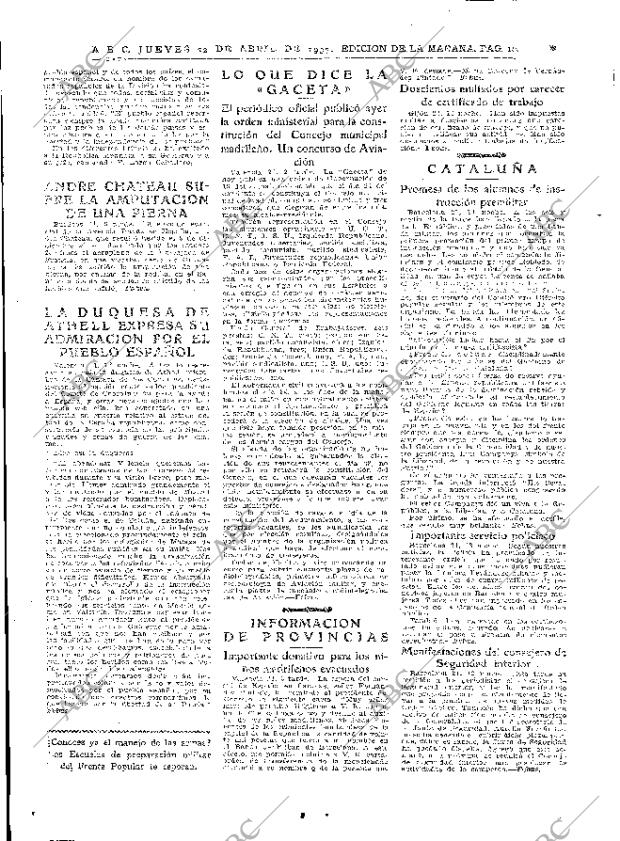 ABC MADRID 22-04-1937 página 10