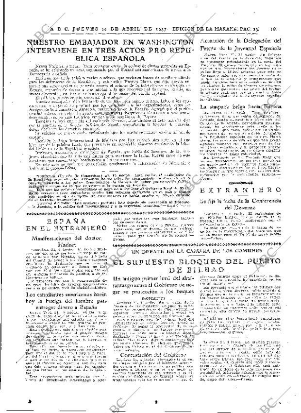 ABC MADRID 22-04-1937 página 13