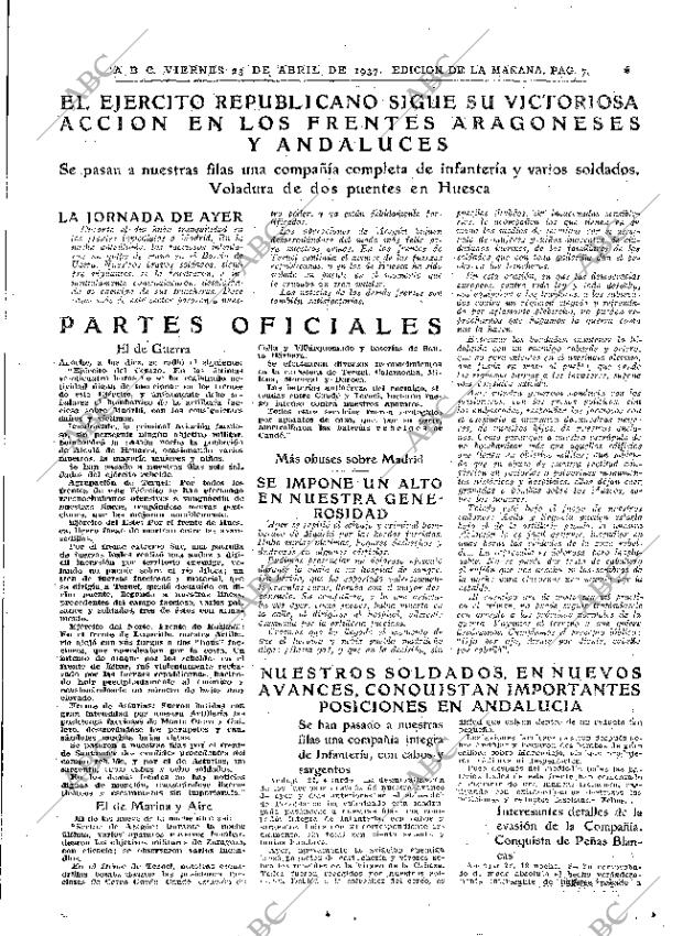 ABC MADRID 23-04-1937 página 7