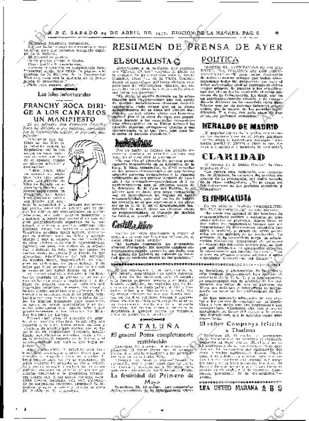 ABC MADRID 24-04-1937 página 8