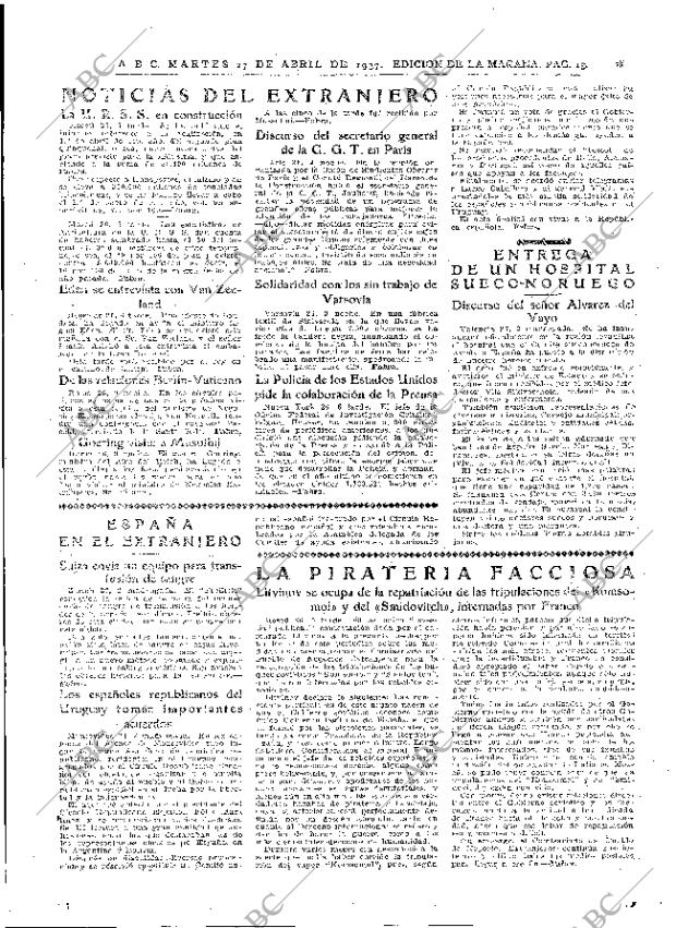 ABC MADRID 27-04-1937 página 13