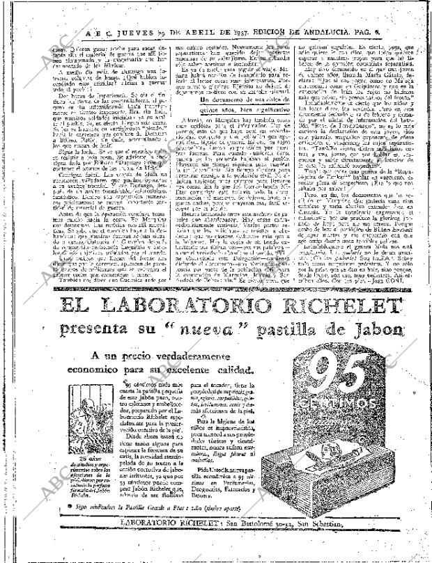 ABC SEVILLA 29-04-1937 página 6