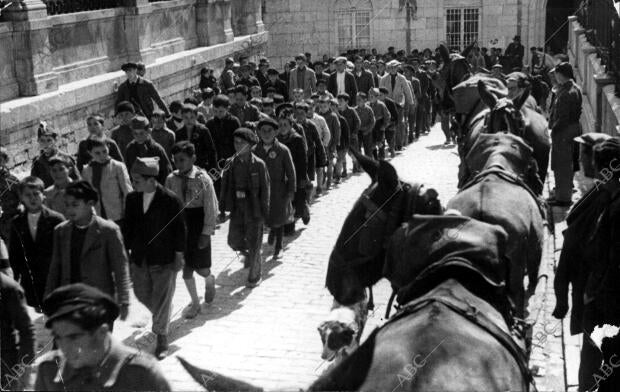 Los Pioneros de Jaén Saliendo A hacer la Instrucción