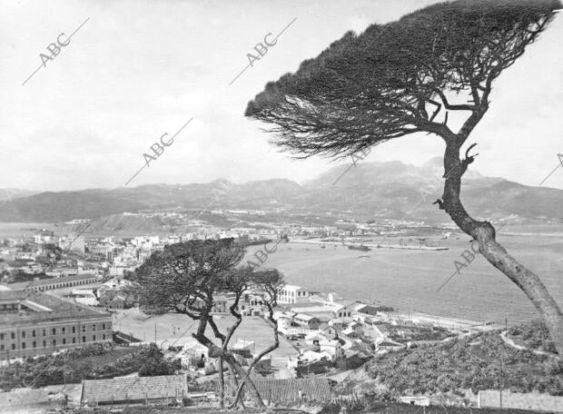 vista general desde e el monte Hacho