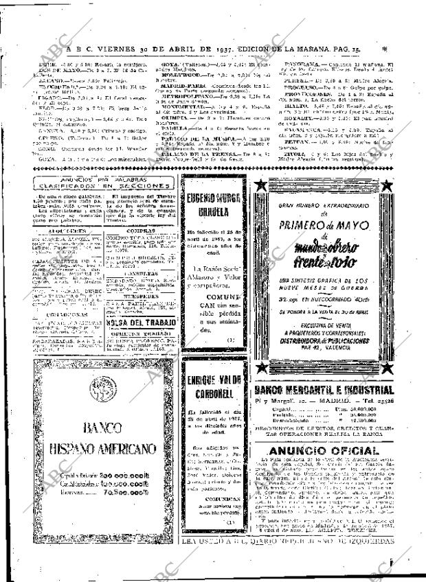 ABC MADRID 30-04-1937 página 15