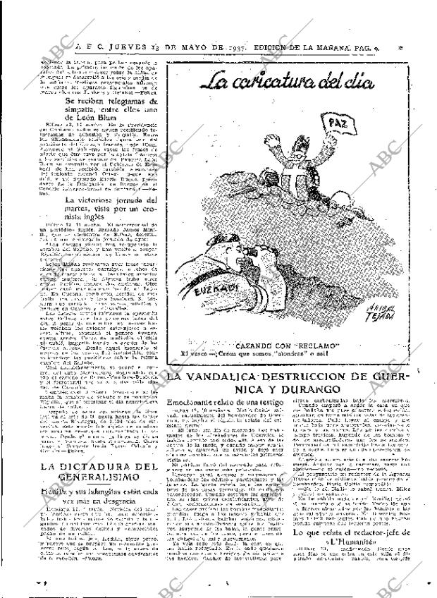 ABC MADRID 13-05-1937 página 9