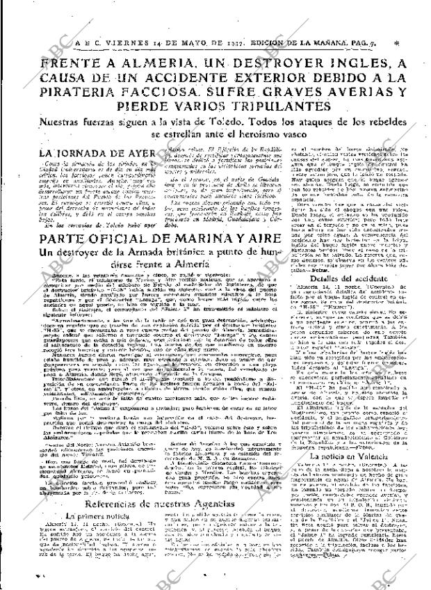 ABC MADRID 14-05-1937 página 7