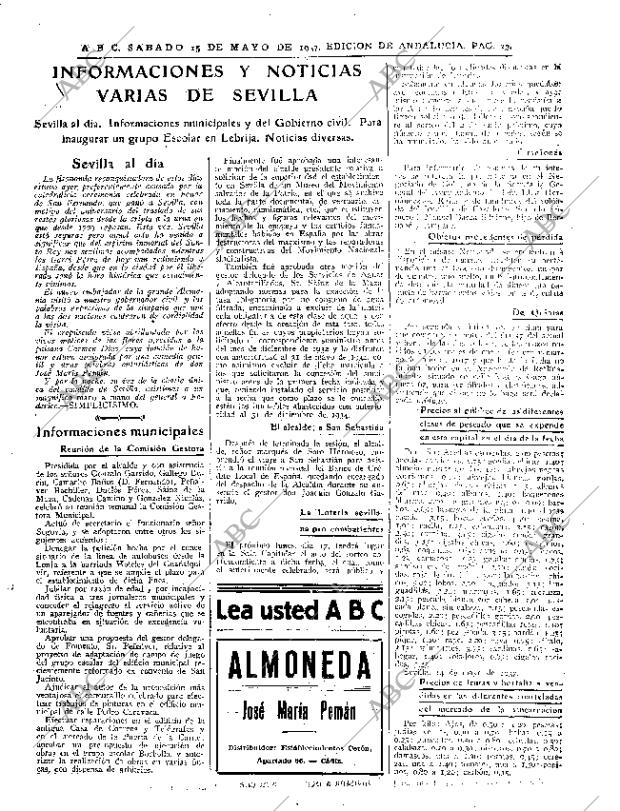 ABC SEVILLA 15-05-1937 página 13