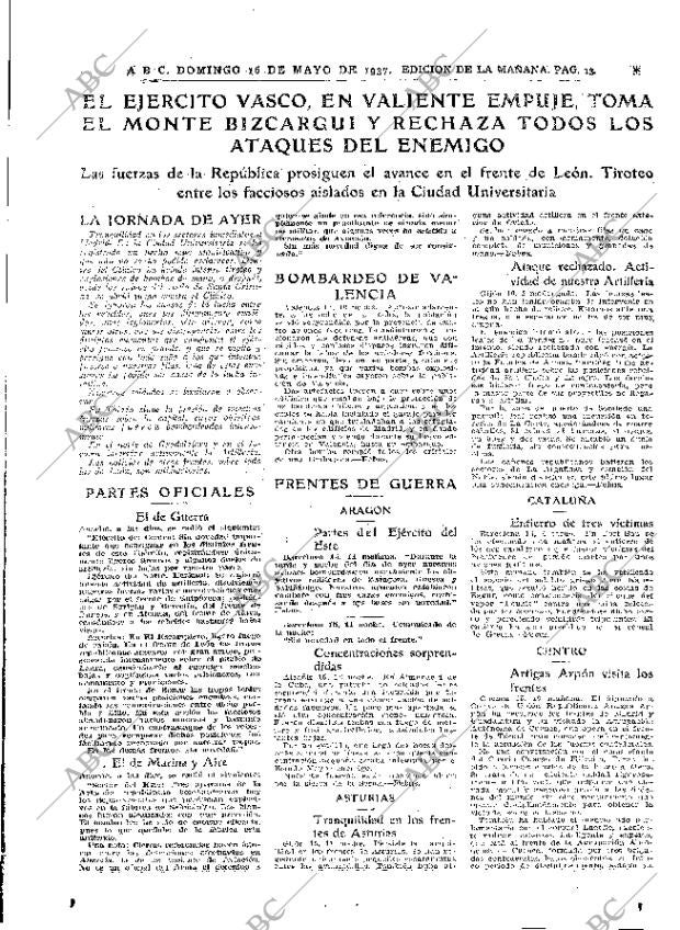 ABC MADRID 16-05-1937 página 13