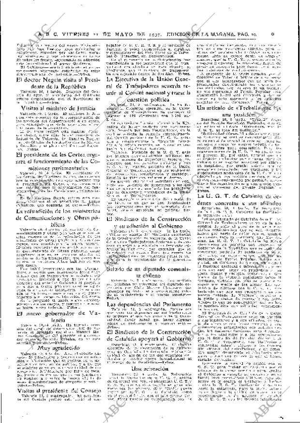 ABC MADRID 21-05-1937 página 10