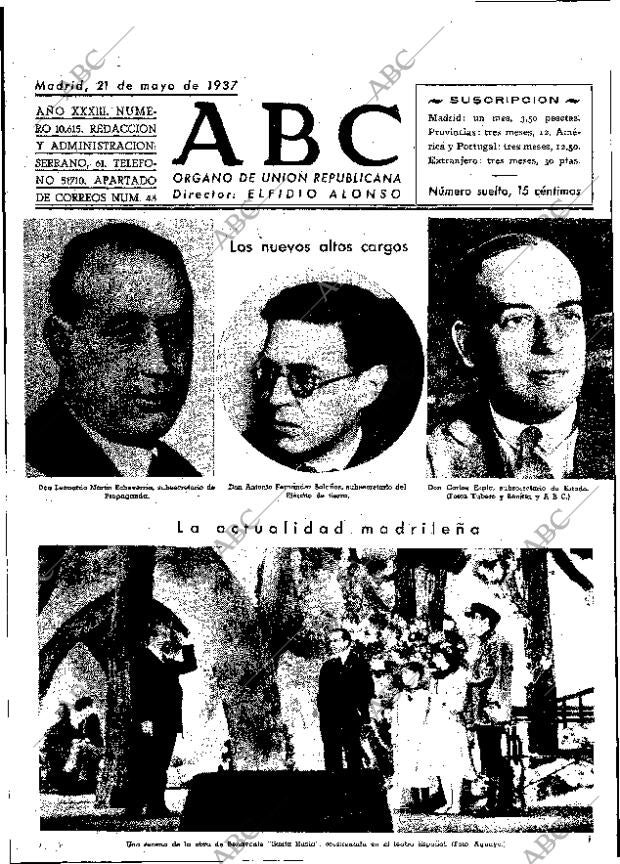 ABC MADRID 21-05-1937 página 2