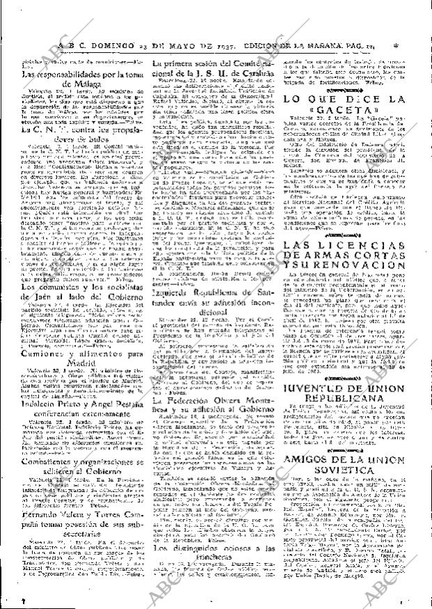 ABC MADRID 23-05-1937 página 12
