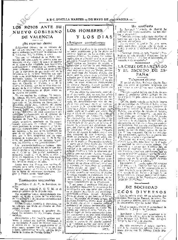 ABC SEVILLA 25-05-1937 página 11