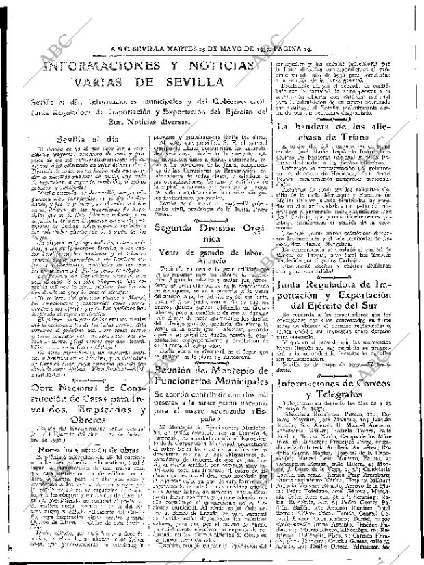 ABC SEVILLA 25-05-1937 página 19