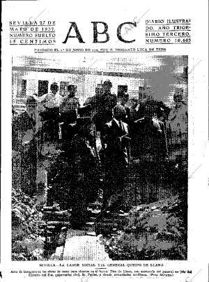 ABC SEVILLA 27-05-1937 página 1