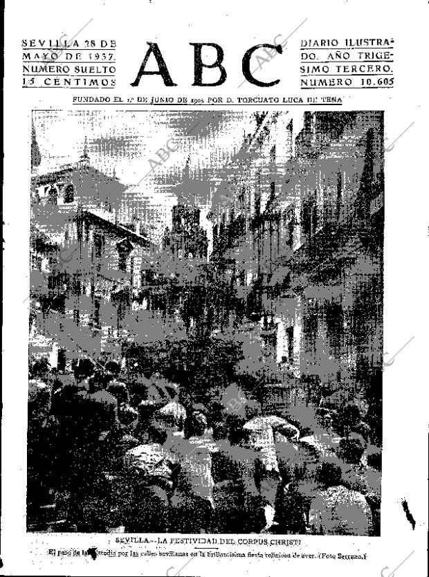 ABC SEVILLA 28-05-1937 página 1